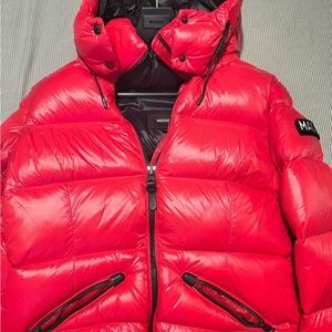 Mackage Women's Red Puffer Jacket